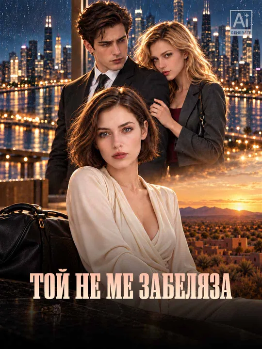Той не ме забеляза