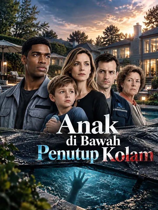 Anak di Bawah Penutup Kolam