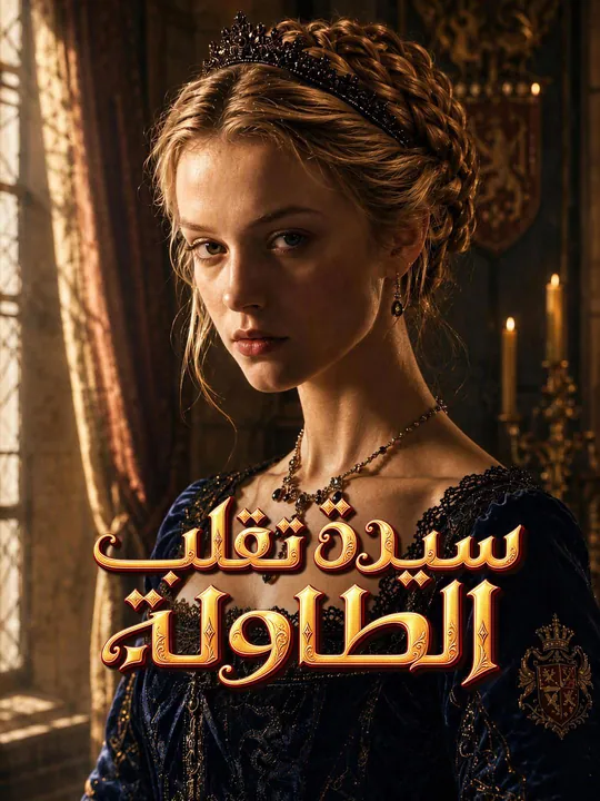 سيدة تقلب الطاولة
